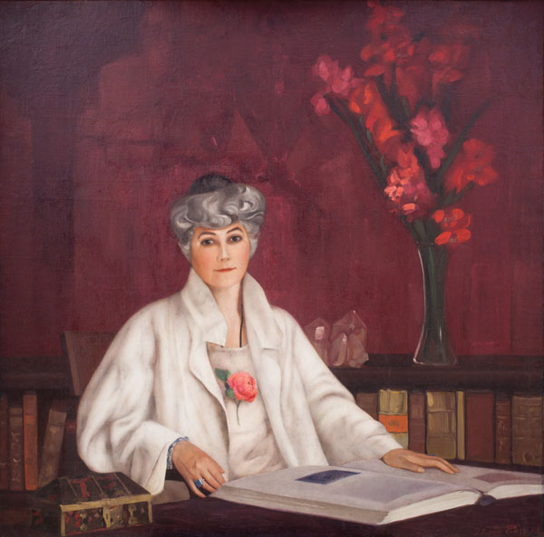 С.Н.Рерих. Портрет Е.И.Рерих. 1937