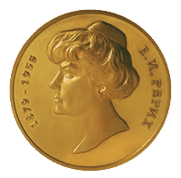 Золотая медаль Международной Премии Е.И.Рерих